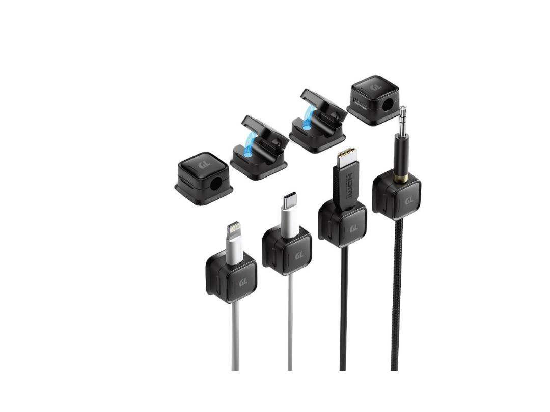 Green Lion Magnetic Cable Clip Organizer – Black | Qatar Green Lion Magnetic Cable Clip Organizer – Black | Qatar